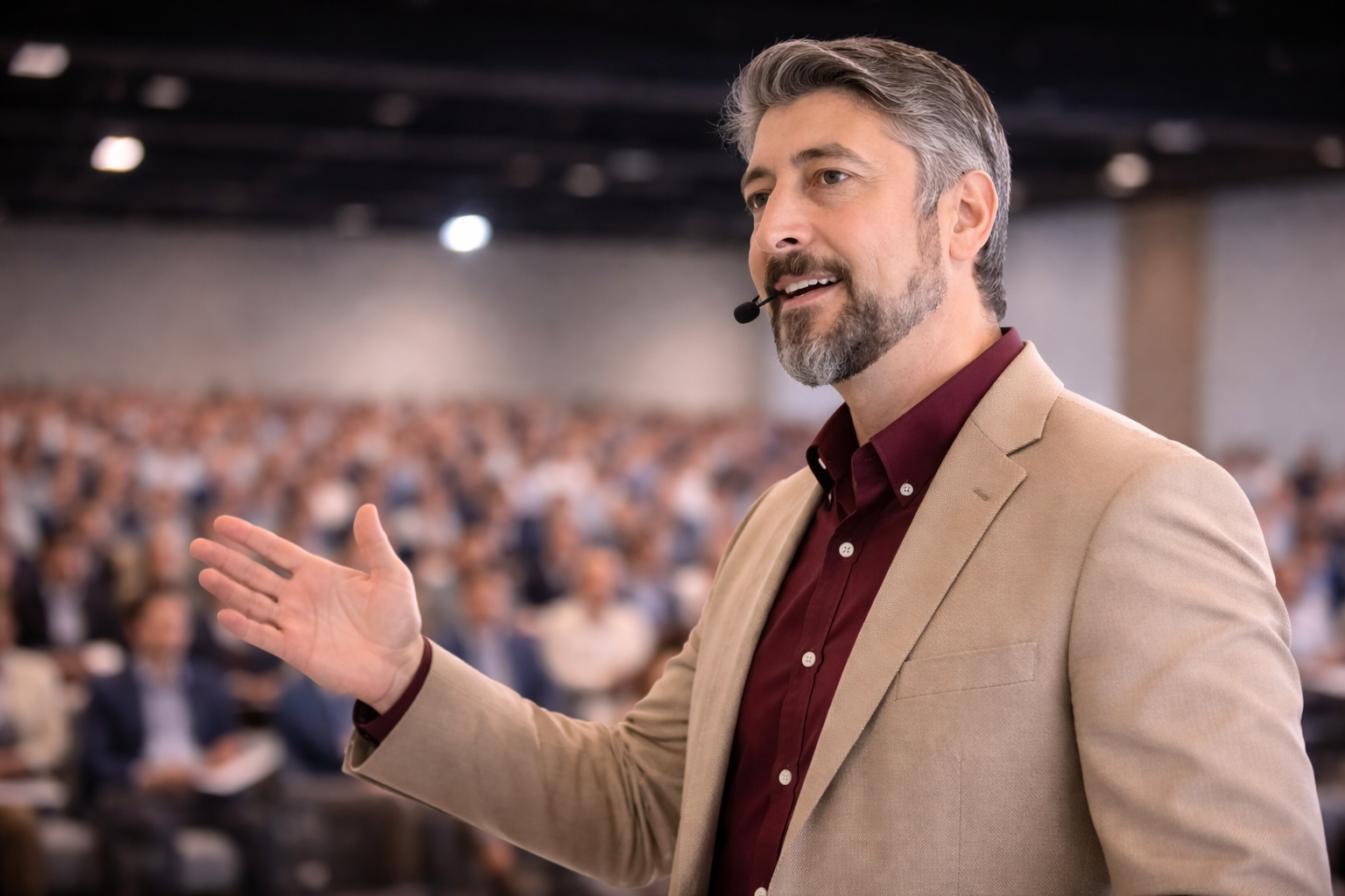 Jason Hedge speaking